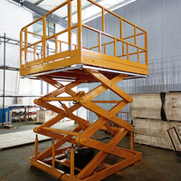 Plateforme élévatrice à ciseaux fixe robuste de 1000 kg, 1300*820 mm, pour la manutention des marchandises en usine