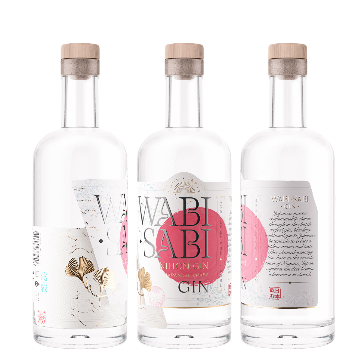 Custom Premium 3D Varnish Gin Label Raised Metallic Gold Foil Embossed Sticker Printed Logo Spot UV Wine Bottle Packaging Labels