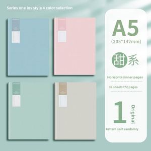 B5 A5 Simple Horizontal <b>Line</b> Stitching <b>Notebook</b> Salt Sweet Series 36 Sheets Gift - Product Image 6