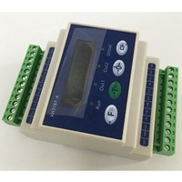 Amplificador de Celda de Carga RS232 RS485, Transmisor de Peso Digital, Montaje en Riel DIN, Convertidor de Salida Analógica