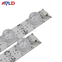 FCC CE RoHS haute efficacité lumineuse SMD3030 bord lumière vue latérale bande émettrice barres lumineuses LED 28.8W IP20 pour boîtes à lumière en tissu