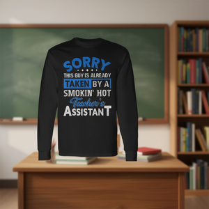 T-shirt à manches longues col rond pour homme adulte, impression sérigraphique, rentrée scolaire, remise de diplôme - Product Image 3