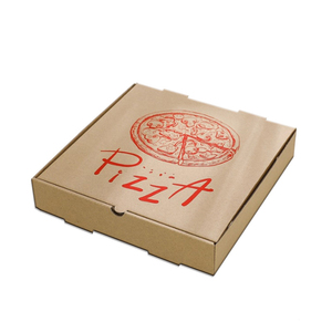 Chuyên Nghiệp Nâu Kraft Giấy Máy Bay Bánh Pizza Hộp Tùy Chỉnh Bao Bì Thực Phẩm Với <span class=keywords><strong>Logo</strong></span> Có Thể Tái Chế EcoFriendly Dùng Một Lần Bán Buôn - Product Image 2