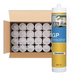 Sellador de Silicona GP Ecológico, Sellador Acético Resistente a la Intemperie <span class=keywords><strong>para</strong></span> Ventanas, Puertas, Peceras y Acuarios - Product Image 5