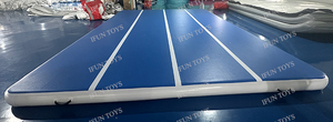 Tappetino Gonfiabile Professionale per <span class=keywords><strong>Ginnastica</strong></span>, Air Track con Pompa Elettrica, Materiale DWF Drop Stitch per Palestra/Casa/Allenamento - Product Image 2