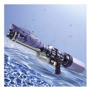 KK Venta Directa 72CM 2000ML capacidad alta presión de aire pistola de agua de tiburón, 10 metros de largo alcance tiro chorro de agua para niños adultos - Product Image 6