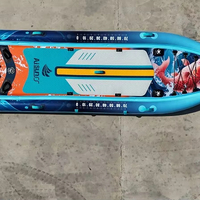 Vente en gros Planche à pagaie gonflable portable écologique personnalisée Sunshine avec planche à mesurer Utilisation de l'océan unisexe