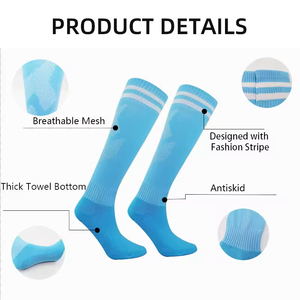 Customized Football Breathable Long Sports American Football <b>Socks</b> for Football Custom Logo Football <b>Socks</b> - Product Image 5