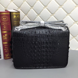 High-End Custom Crocodile <b>Leather</b> Women's Bag | OEM/ODM Luxury Crossbody <b>Handbag</b> - Product Image 5