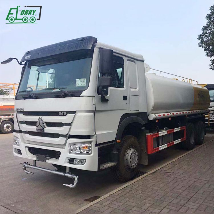 Объем бака SINOTRUK HOWO 20000л, тележка для воды, новая модель, Поливочные грузовики