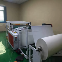 Machine de découpe de feuilles de papier kraft à pile automatique servomoteur HQ-700A