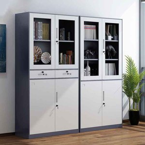 Office Filing Cabinet 4 Layers Large Capacity With Lock Standing Type Rectangle File Storage Cabinet For Office Use - Product Image 2