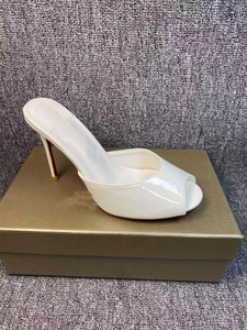 Дизайнерские туфли-стилетоны 2026 года с красной подошвой, черные кожаные женские туфли на высоком каблуке, удобные, нескользящие, для торжественных случаев, с острым носком - Product Image 3