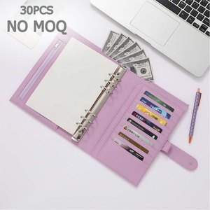 Yihe สมุดวางแผนวางแผนงานหนังลายเพบเบิล A5ขายดีที่สุด9สีใส่ได้ทุกเดือนสีชมพูม่วงดำ - Product Image 1