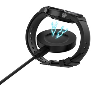 <span class=keywords><strong>Chargeur</strong></span> sans fil direct d'usine <span class=keywords><strong>pour</strong></span> montre <span class=keywords><strong>Xiaomi</strong></span> S1 Base de charge à <span class=keywords><strong>induction</strong></span> magnétique de type fendu en PVC QC3.0 5W 5V/1A type-c OTP US - Product Image 3