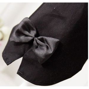Traje de Esmoquin para Perro Bichón Frisé, Negro y Blanco, de Poliéster, Prenda de Dos Patas, Ropa para Mascotas - Product Image 3