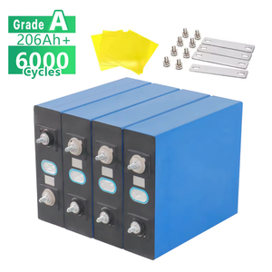 เซลล์แบตเตอรี่แบบปริซึม LiFePO4 3.2V 206Ah เกรด A ยี่ห้อ Cornex 6000 รอบการใช้งาน สำหรับระบบกักเก็บพลังงานแสงอาทิตย์ - Product Image 1