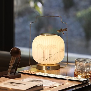 Chinese Style Table <b>Lamp</b> E27 LED <b>Touch</b> Control Eye Caring For Living Room Bedroom Study Tea Room - Product Image 2