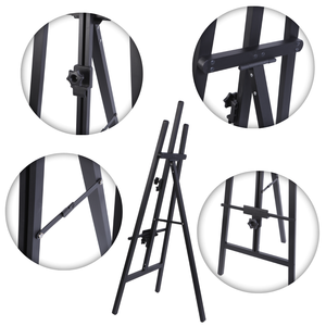 Soporte de aluminio para letreros, soporte profesional hecho de aleación de aluminio, ideal para exhibiciones publicitarias en tiendas, cafeterías y eventos. - Product Image 2