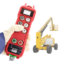 Control Remoto Inalámbrico Industrial de 6 Botones y Una Sola Velocidad para Camión Bomba de Concreto con Tarjeta de Identificación