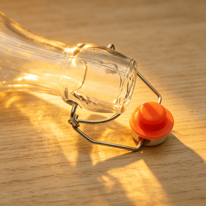Bouteilles en verre rondes de 1000 ml de grande taille, de haute qualité, avec bouchon à clipser, pour jus, <span class=keywords><strong>lait</strong></span> et vin, vente en gros - Product Image 5