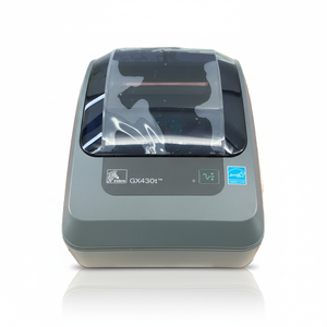 Imprimante à code-barres à transfert thermique <span class=keywords><strong>Zebra</strong></span> <span class=keywords><strong>GX430t</strong></span> d'origine, USB, 300 dpi, imprimante numérique haute vitesse en stock - Product Image 1