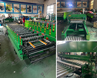 Máquina Automática para Láminas Corrugadas para la Fabricación de Paneles de Techo para la Construcción