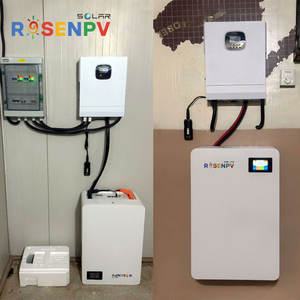 Système solaire hybride 5KW, onduleur 5KVA 220V/230Vac, batterie lithium 100Ah intégrée, MPPT, hors réseau, surveillance par application <span class=keywords><strong>Solarman</strong></span> - Product Image 4