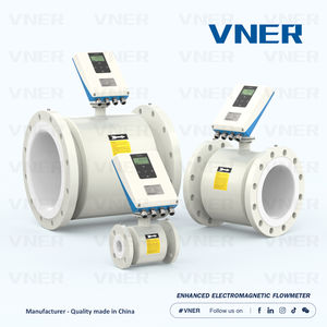مقياس تدفق كهرومغناطيسي رقمي عالي الدقة صيني الصنع DN100 من الفولاذ المقاوم للصدأ 304 للزيت والسوائل ومياه البحر ومياه الصرف الصحي - Product Image 6