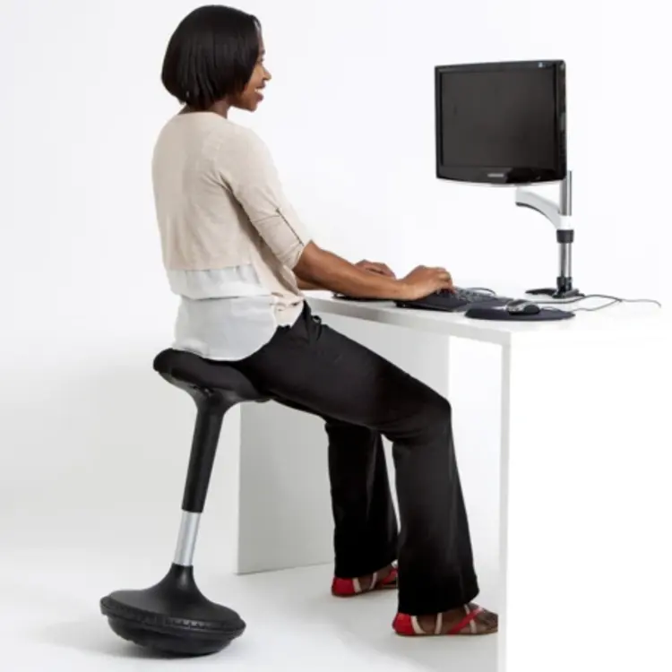 फैक्टरी सीधे आपूर्ति कार्यालय ergonomics ऊंचाई समायोज्य लड़खड़ा मल कुर्सी