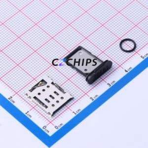 SNO-1470 SIM Card Connector SMD Connector Card Tray Type Nano SIM Card Card Holder 1.38mm - Product Image 1