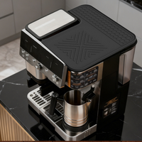 Tapis de protection supérieur en silicone Eversoul pour machine à café, antidérapant, anti-rayures, pour tamper à expresso, tapis de séchage et d'égouttage de tasses, imperméable