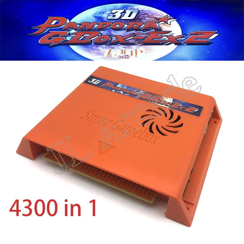 Yeni 3D PD 4300 In 1 kurulu oyunu GBOX-EX2 kutu Arcade kartuş çok oyun Jamma PCB 720P VGA HD PD Video oyunu