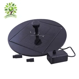 Hot sale solor energy charging 5V solar water pump with LED light