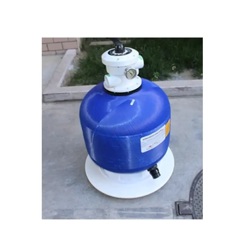 Swimming pool sand filter for swimming pool water treatment with good quality for school or hotel pool water filter