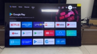 65S81 #65 pouces Android 10.0 Smart OLED TV Panel 120HZ HDR Support pour jeux Black Cabinet HDTV Definition