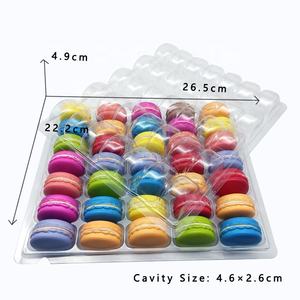 <span class=keywords><strong>Macaron</strong></span> kapaklı ambalaj için 10,12, 18,20, 35 ve 50 macarons - Product Image 2