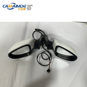 <span class=keywords><strong>Specchietto</strong></span> Retrovisore Elettrico Camaimde per Volkswagen <span class=keywords><strong>Golf</strong></span> <span class=keywords><strong>6</strong></span>, 56D857507 56D857508, 7 Fili, Bianco/Nero - Product Image 1