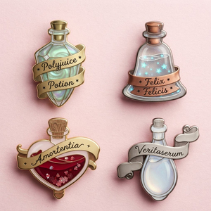 Broche décorative vintage et tendance pour casquette, épingles de revers personnalisées, badge en émail dur métallique Harrys, badges en cuivre <span class=keywords><strong>pas</strong></span> chers - Product Image 1