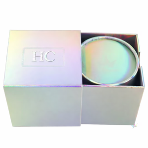Caja de Embalaje Cosmético Ecológica Personalizada, Caja con Cajón para Cuidado de la Piel del Bebé, Embalaje de Papel Holográfico, Logotipo Personalizado, Directo de Fábrica - Product Image 3