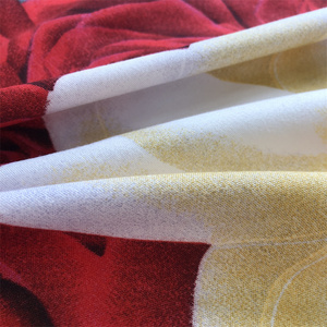 Ensemble de draps de lit 3 pièces 100% coton 100% motif de feuilles pliées jetables avec taie d'oreiller pour lits King Queen Double Single Size - Product Image 6