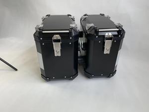 Bauletti Laterali da <span class=keywords><strong>Moto</strong></span> in Alluminio Nero Borse Laterali 43L 36L 40L per Multistrada MTS950 MTS1200 - Product Image 2