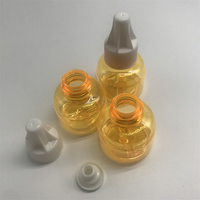 Bouteille vide personnalisable à fond rond de 45 ml pour liquide anti-moustiques, ensemble complet électrique avec recharge et noyau de vaporisateur anti-moustiques