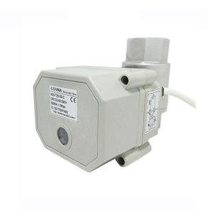 COVNA Commande Urgente Vanne à boisseau sphérique automatique en acier inoxydable 2 voies 2 pièces 12V CR2 2 fils à retour automatique pour coupure d'eau OEM - Product Image 4