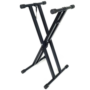 Giá đỡ đàn organ điện tử X dày dặn, có thể điều chỉnh, hai ống, dành cho đàn piano điện 61 phím, giá đỡ nhạc cụ - Product Image 6