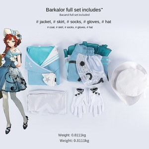 2025 nouvel <span class=keywords><strong>ensemble</strong></span> de vêtements Cosplay complet thème princesse inspiré par «Retour vers le futur» et «Barca avec l'animation <span class=keywords><strong>du</strong></span> jeu» - Product Image 6