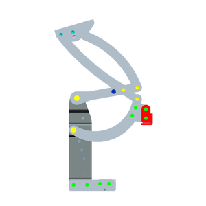 Có thể điều chỉnh gấp Ratchet Bản lề cho Sofa giường & Recliner cơ chế sắt đồ nội thất bản lề cho sofa đặt đồ nội thất sang trọng sử dụng - Product Image 2
