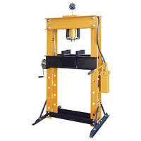 Presse hydraulique multifonctionnelle pour atelier, capacité de 50 tonnes, poids net de 28 à 160 kg, avec jauge
