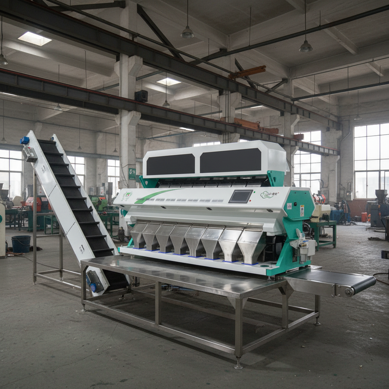 CCD Color Sorting Machine Grain Rice