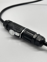 Connecteur Rond Étanche IP68 LP20 pour l'Automobile, Fabrication OEM, 2, 3, 4, 5, 8, 12 Broches, Femelle/Mâle, Connexions de Câbles de Haute Qualité